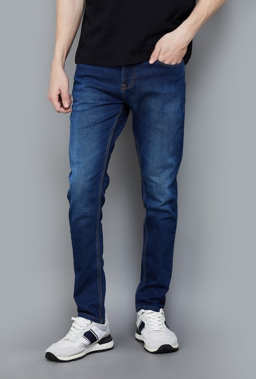 SPYKAR Washed Super Skinny Jeans