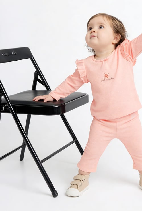 FAME FOREVER Girls Assorted T-shirt - Pack of 2