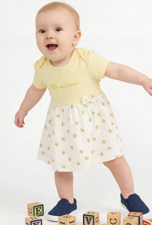 FAME FOREVER Girls Assorted Dresses - Pack of 2