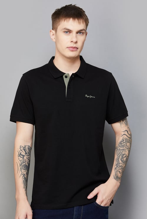PEPE JEANS Solid Polo T-shirt
