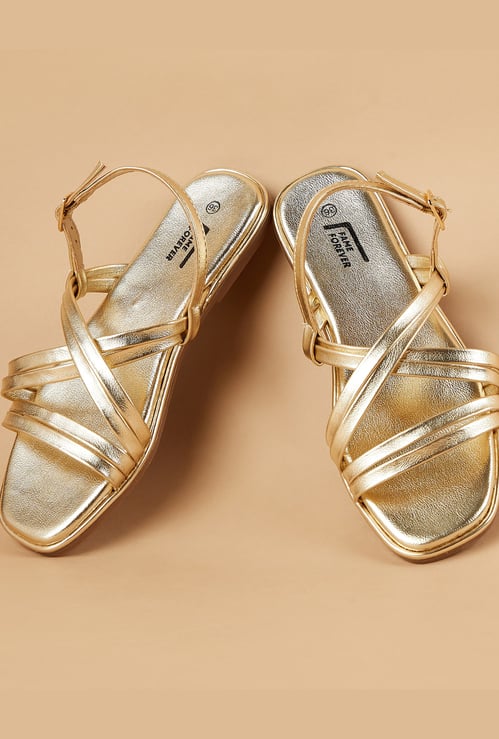 FAME FOREVER Girls Strappy Sandals