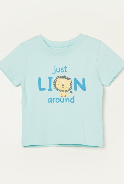 FAME FOREVER Boys Lion King Print T-shirt