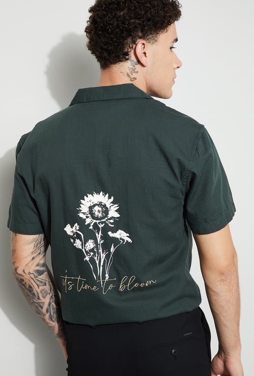 CODE UNWIND Printed Regular Fit Shirt