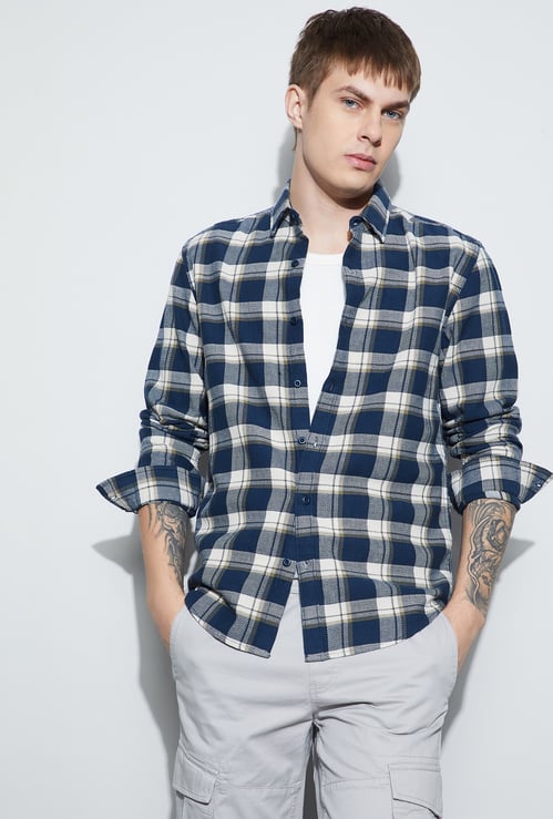 DENIMIZE Checked Smart Fit Shirt
