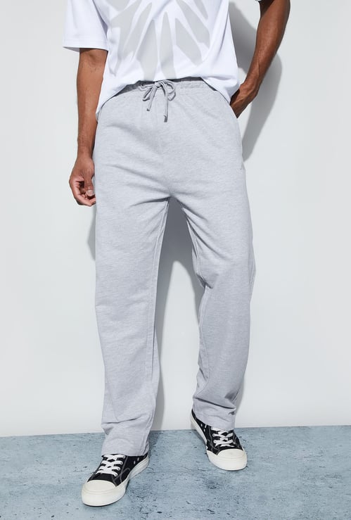 KAPPA Solid Loose Fit Track Pants