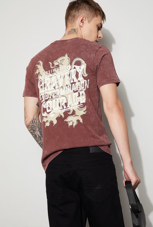 FAME FOREVER Gryffindor Printed T-shirt