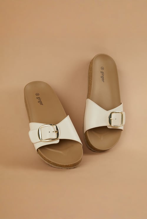 GINGER Buckle Detail Flats