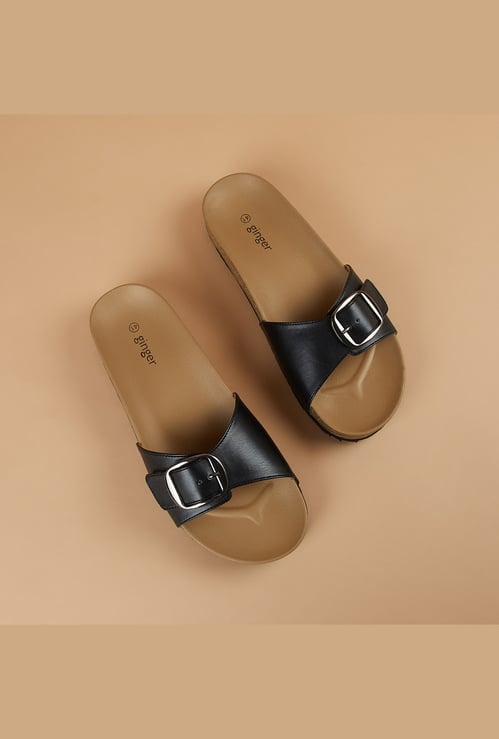 GINGER Buckle Detail Flats