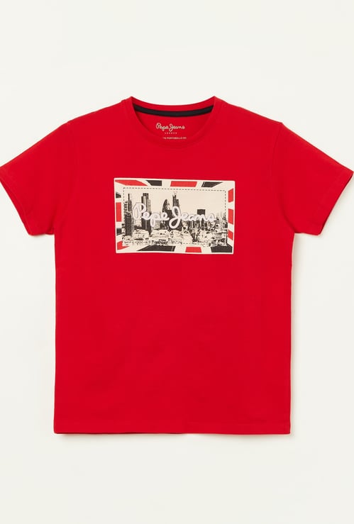PEPE JEANS Boys Graphic Print T-shirt