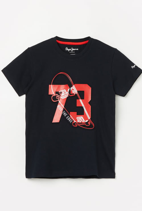 PEPE JEANS Boys Graphic Print T-shirt