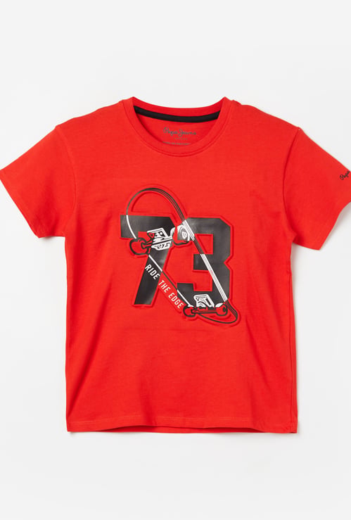 PEPE JEANS Boys Graphic Print T-shirt
