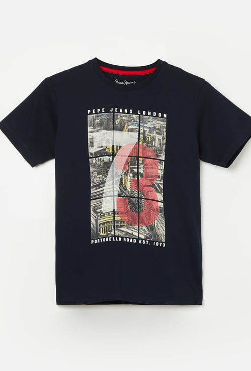 PEPE JEANS Boys Graphic Print T-shirt