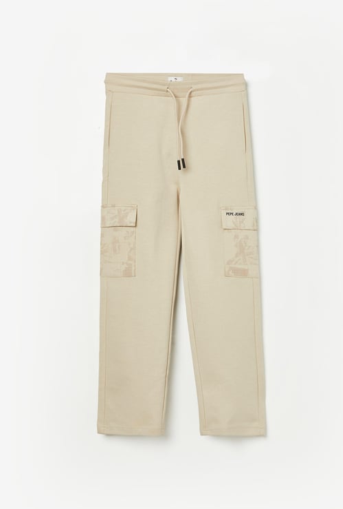 PEPE JEANS Boys Printed Track Pants