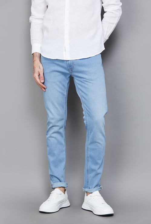 PEPE JEANS Washed Slim Straight Jeans