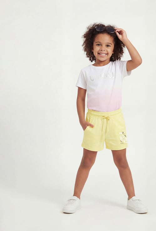FAME FOREVER Girls Printed Shorts
