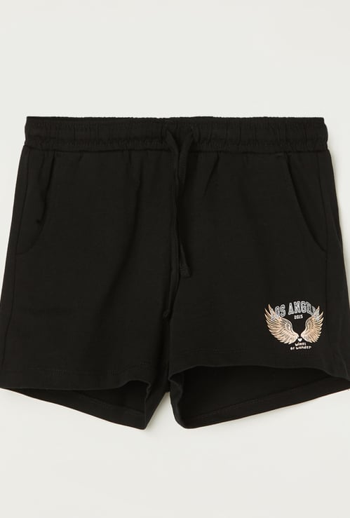 FAME FOREVER Girls Printed Shorts