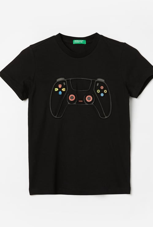 UNITED COLORS OF BENETTON Boys Graphic Print T-shirt