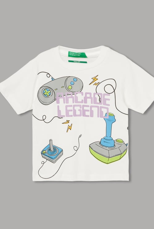 UNITED COLORS OF BENETTON Boys Graphic Print T-shirt