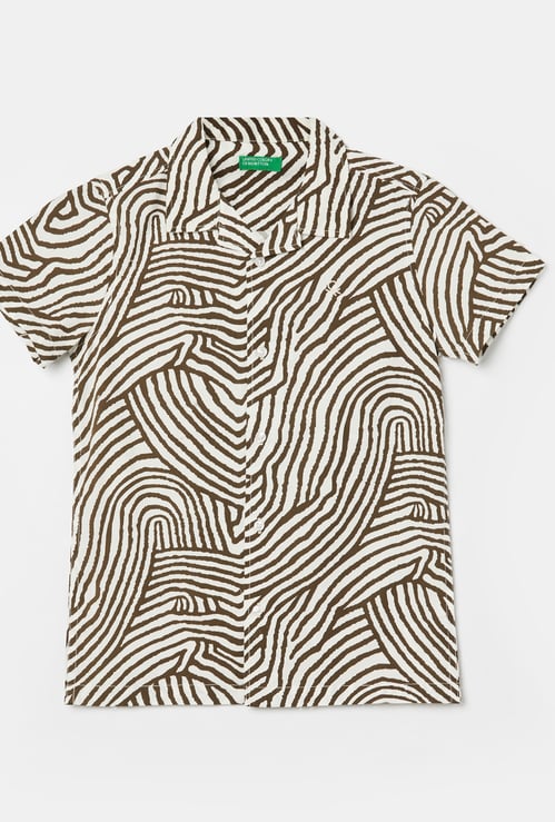 UNITED COLORS OF BENETTON Boys Printed Shirt