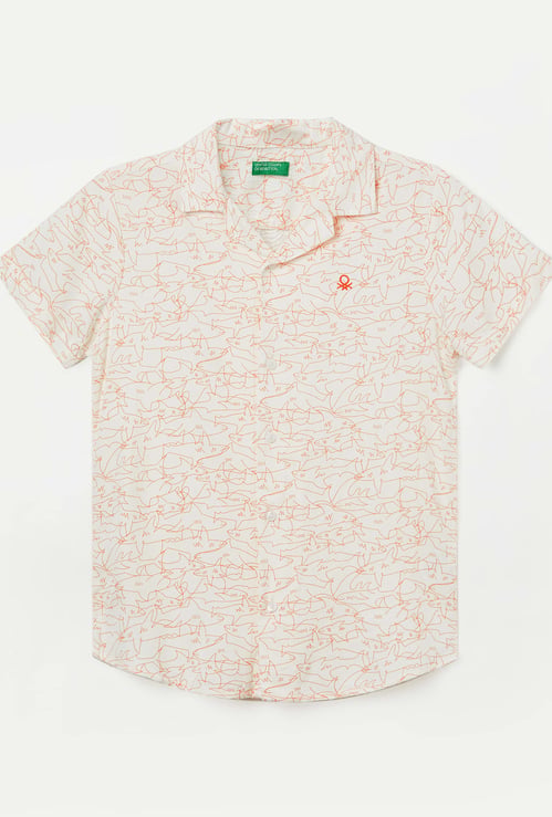UNITED COLORS OF BENETTON Boys Printed Shirt