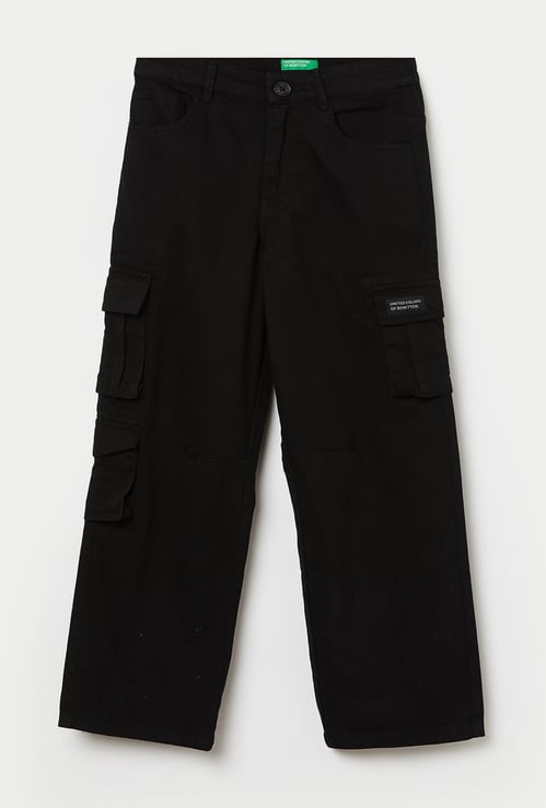 UNITED COLORS OF BENETTON Boys Cargo Trousers