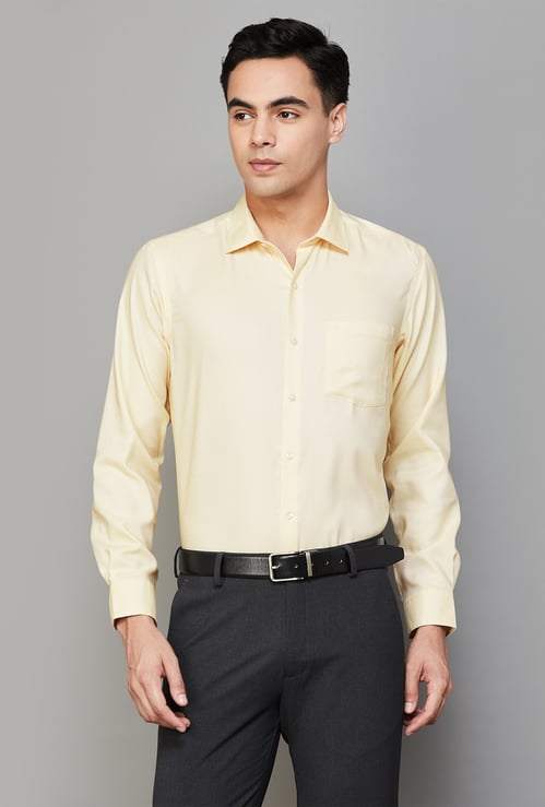 ARROW Solid Regular Fit Formal Shirt