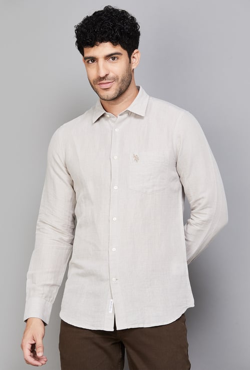US POLO ASSN Checked Regular Fit Shirt