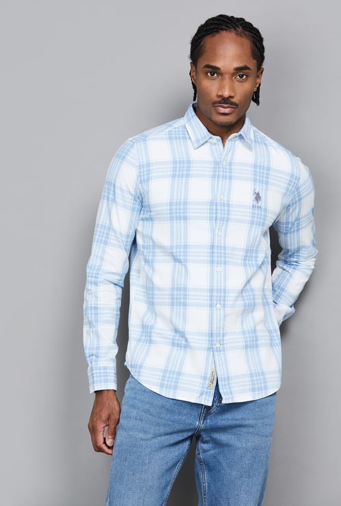 US POLO ASSN Checked Regular Fit Shirt