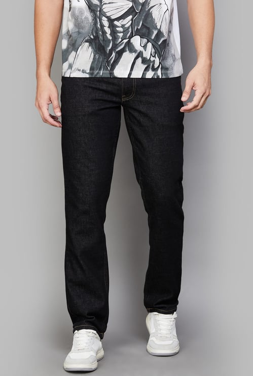 UNITED COLORS OF BENETTON Washed Regular Straight Jeans