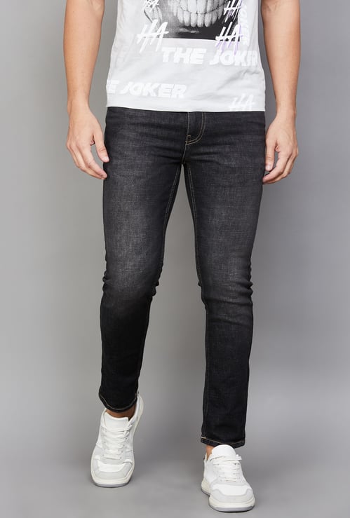 UNITED COLORS OF BENETTON Washed Slim Tapered Jeans