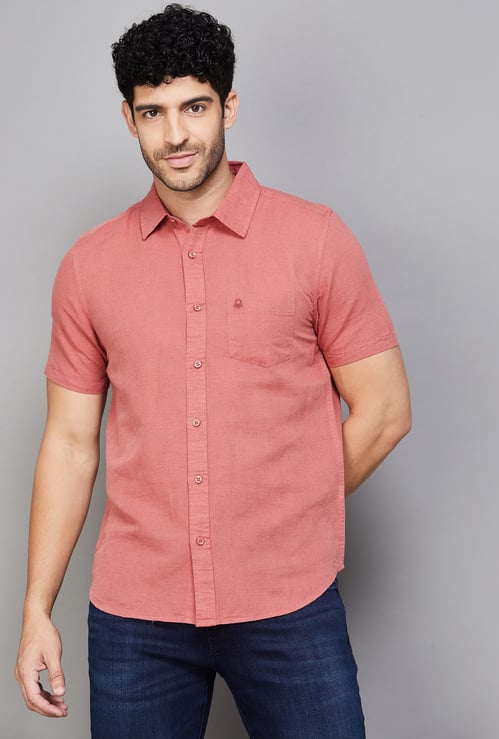 UNITED COLORS OF BENETTON Solid Regular Fit Shirt