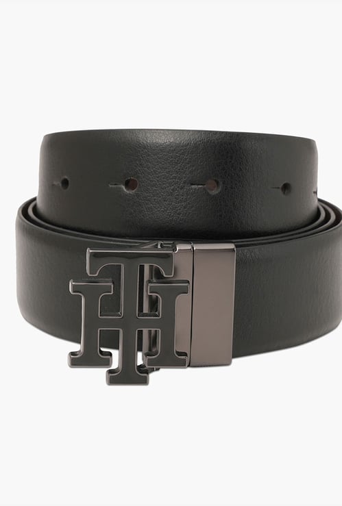 TOMMY HILFIGER Solid Reversible Formal Belt