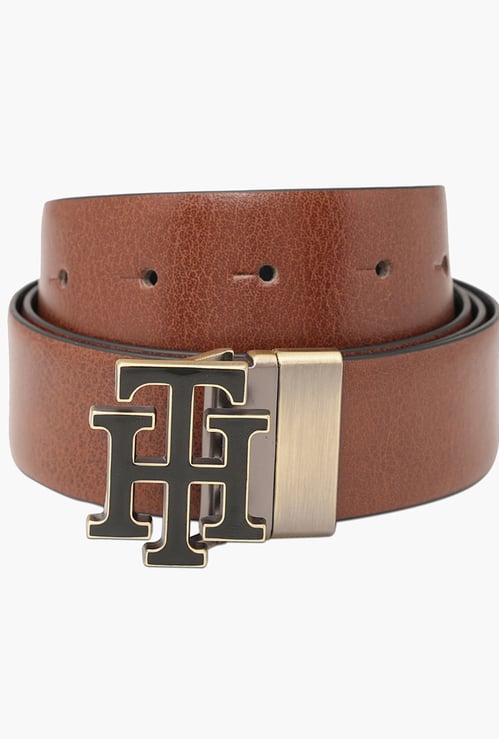 TOMMY HILFIGER Solid Reversible Formal Belt