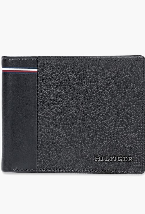 TOMMY HILFIGER Textured Bi-Fold Wallet