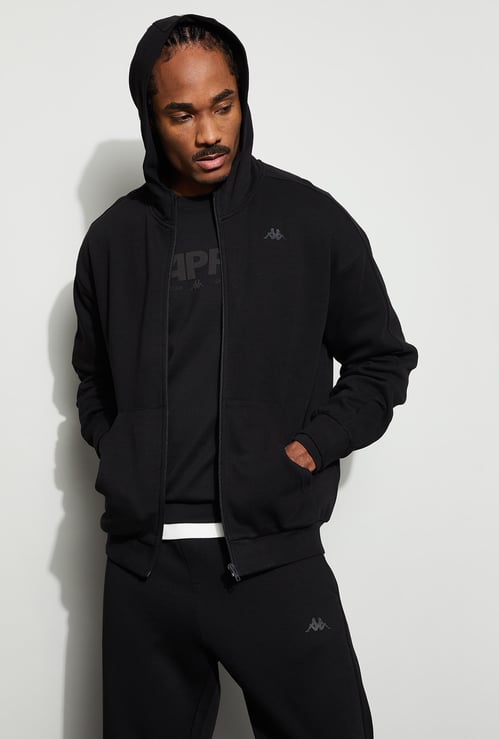 KAPPA Brand Print Hoodie