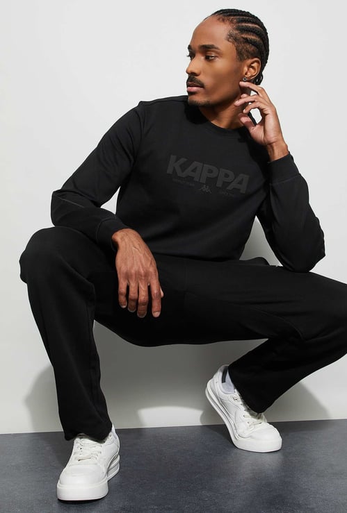 KAPPA Brand Print Sweatshirt