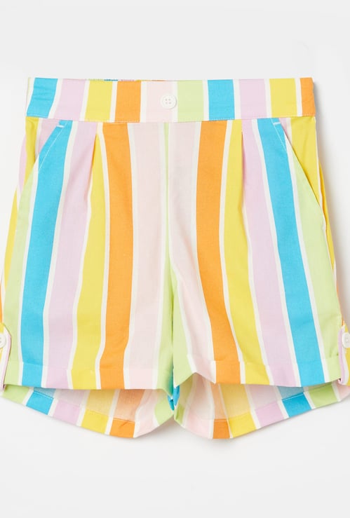 UNITED COLORS OF BENETTON Striped Shorts