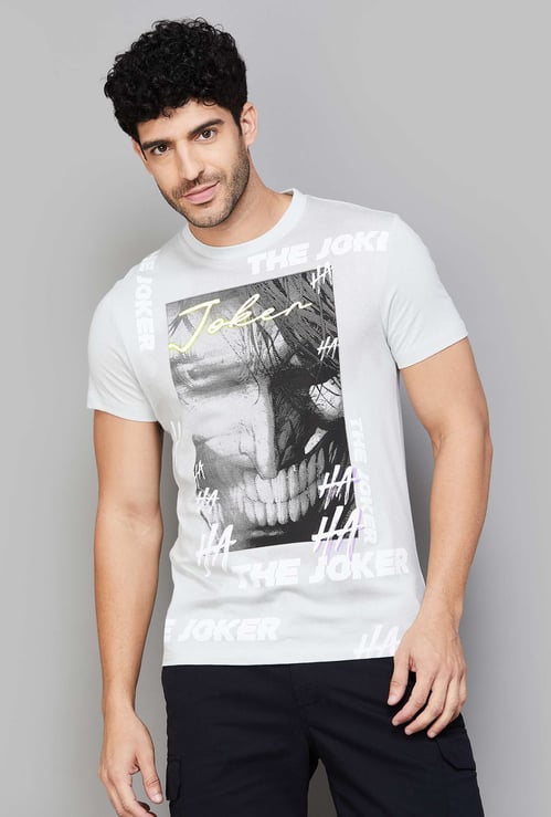 FREE AUTHORITY Joker Print T-shirt