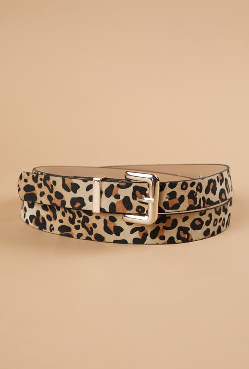 GINGER Animal Print Belt