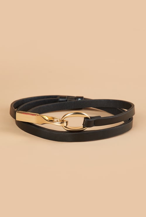 GINGER Solid Slim Belt