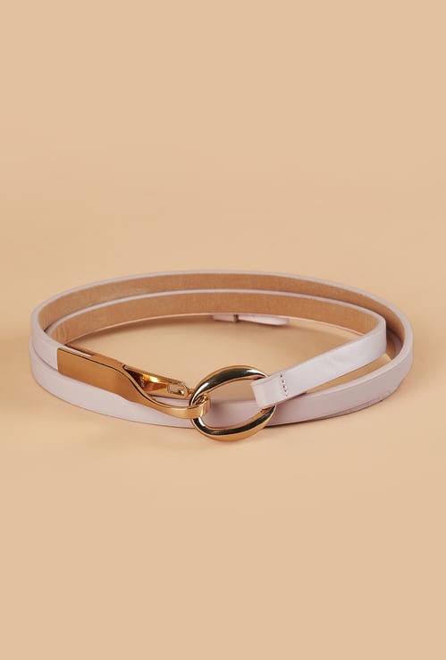 GINGER Solid Slim Belt