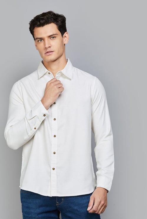CELIO Solid Regular Fit Shirt