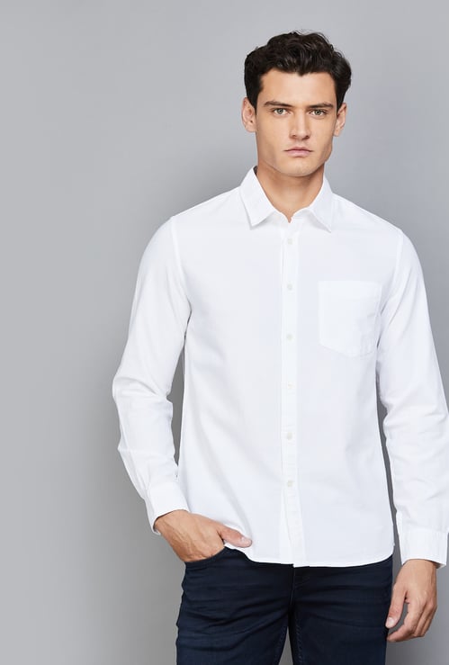 CELIO Solid Regular Fit Shirt