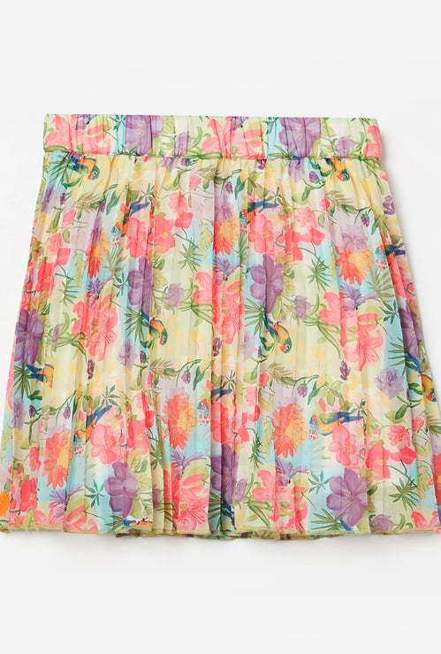 UNITED COLORS OF BENETTON Girls Printed Skirt
