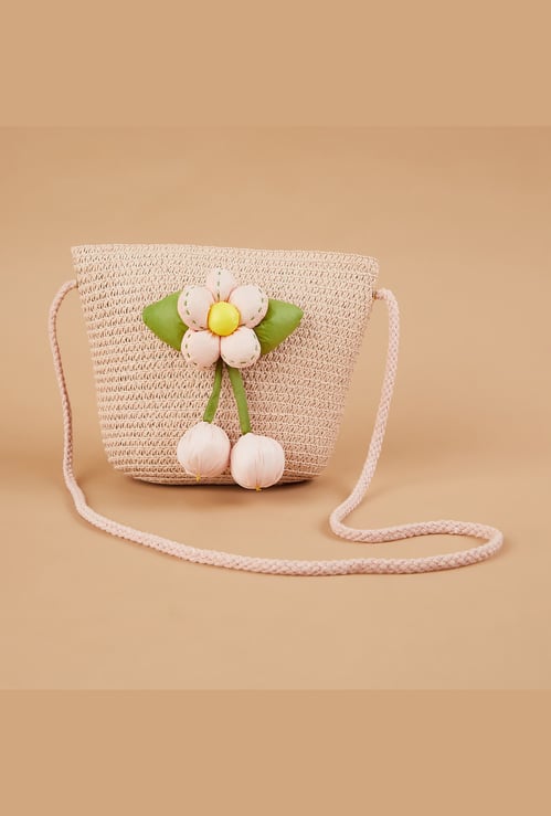 FAME FOREVER Girls Floral Sling Bag