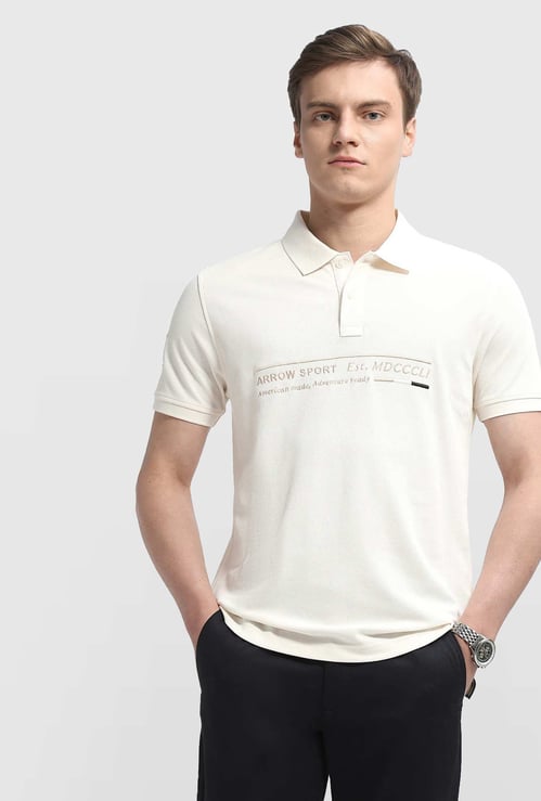 ARROW SPORT Solid Polo T-shirt