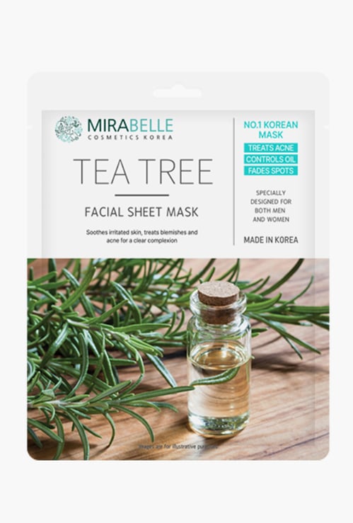 MIRABELLE Tea Tree Facial Sheet Mask