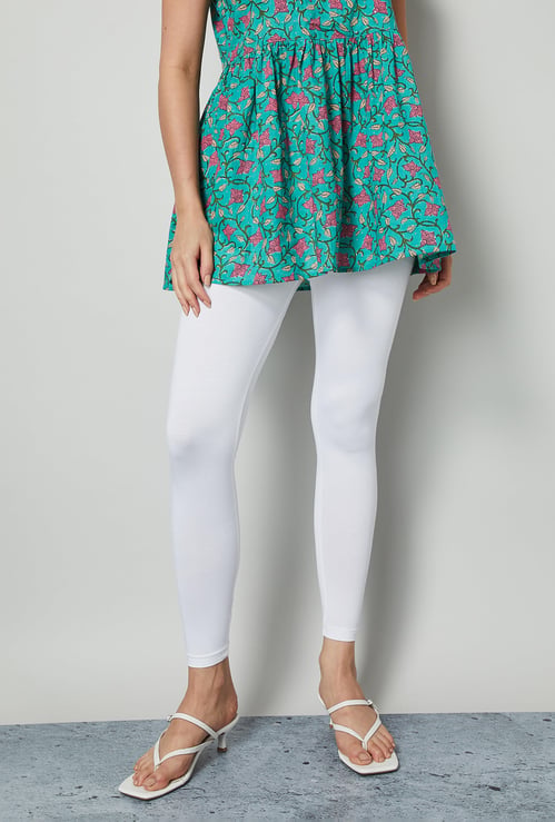 MELANGE Solid Leggings