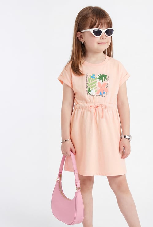 FAME FOREVER Girls Printed A-Line Dress