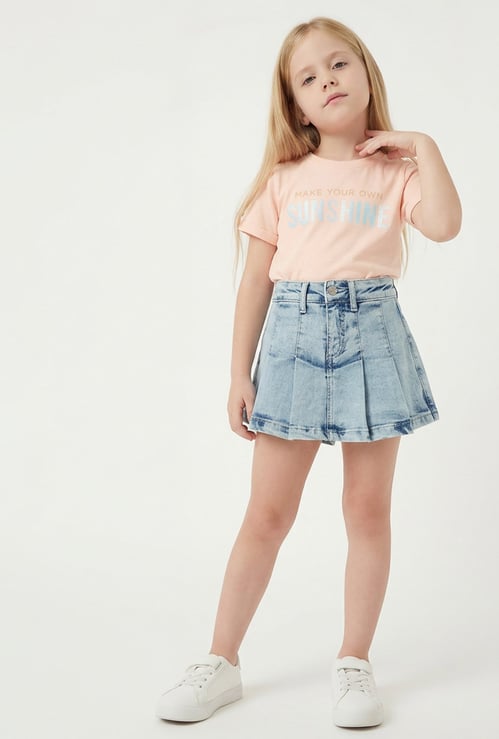 FAME FOREVER Girls Pleated Skirts